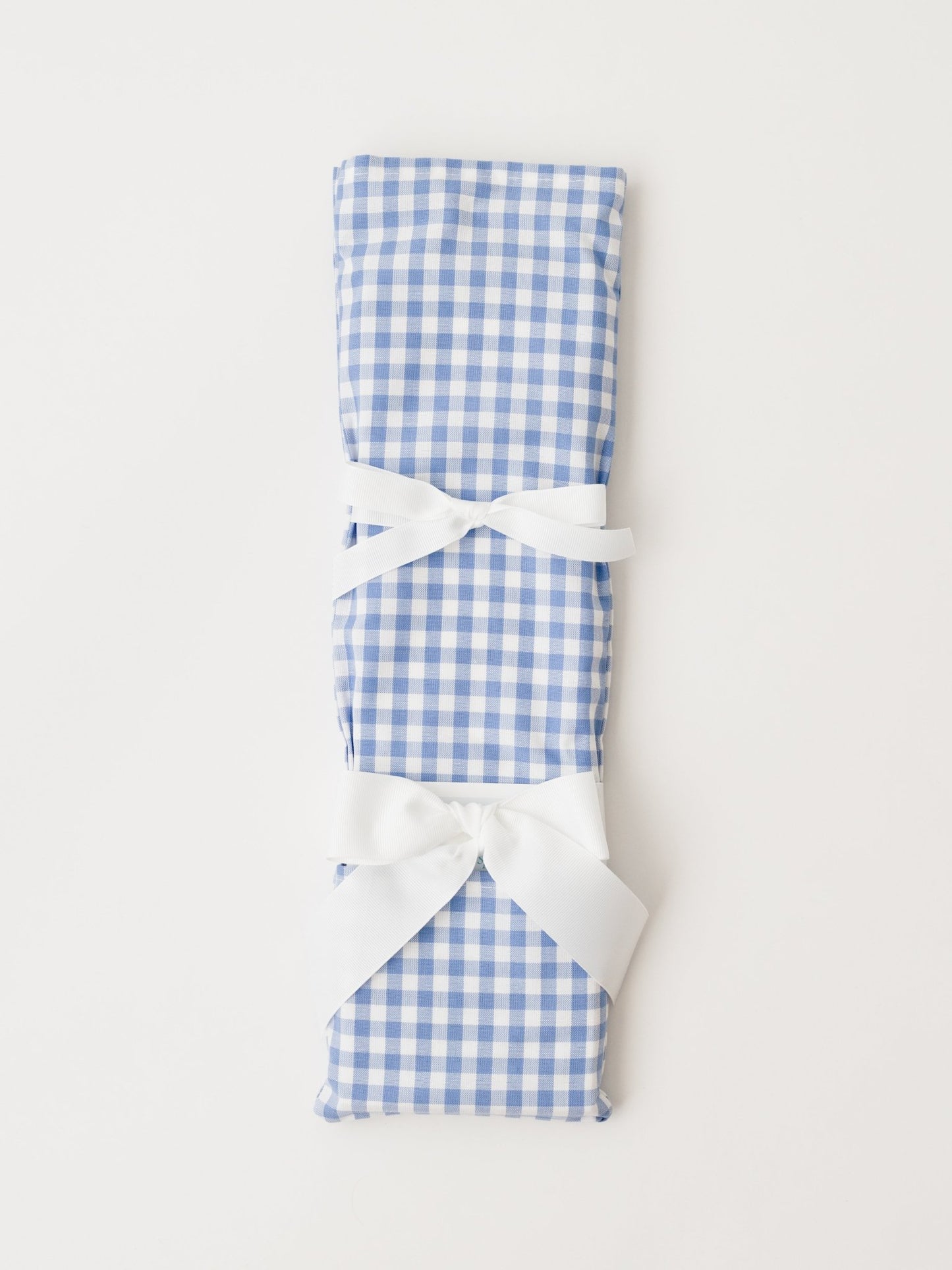 Gingham Blue Cake Knife - Birthday cake knife