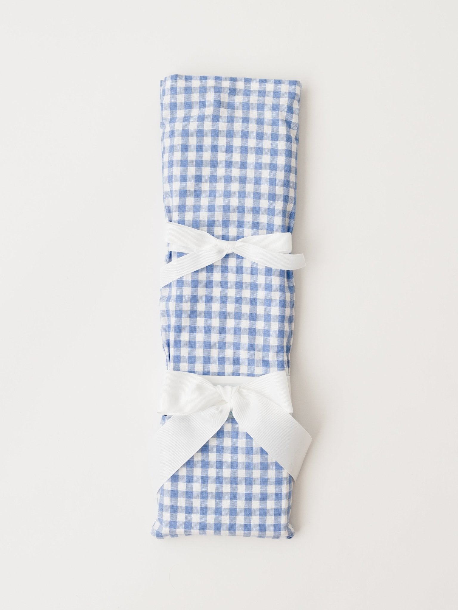 Gingham Blue Cake Knife - Birthday cake knife