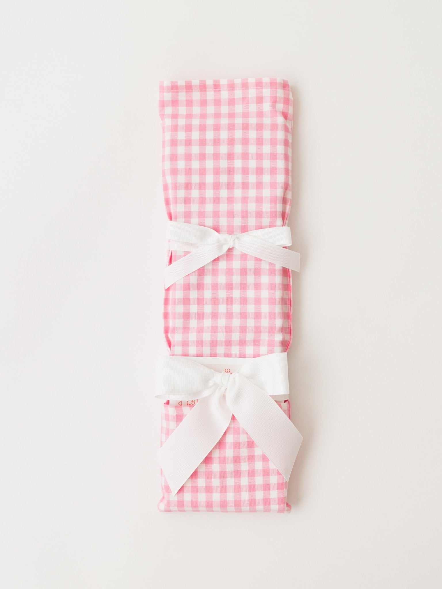 Gingham Pink Cake Knife - Birthday cake knife