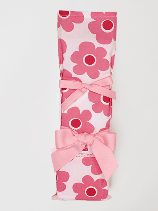 Pink Daisy Cake Knife - Birthday cake knife